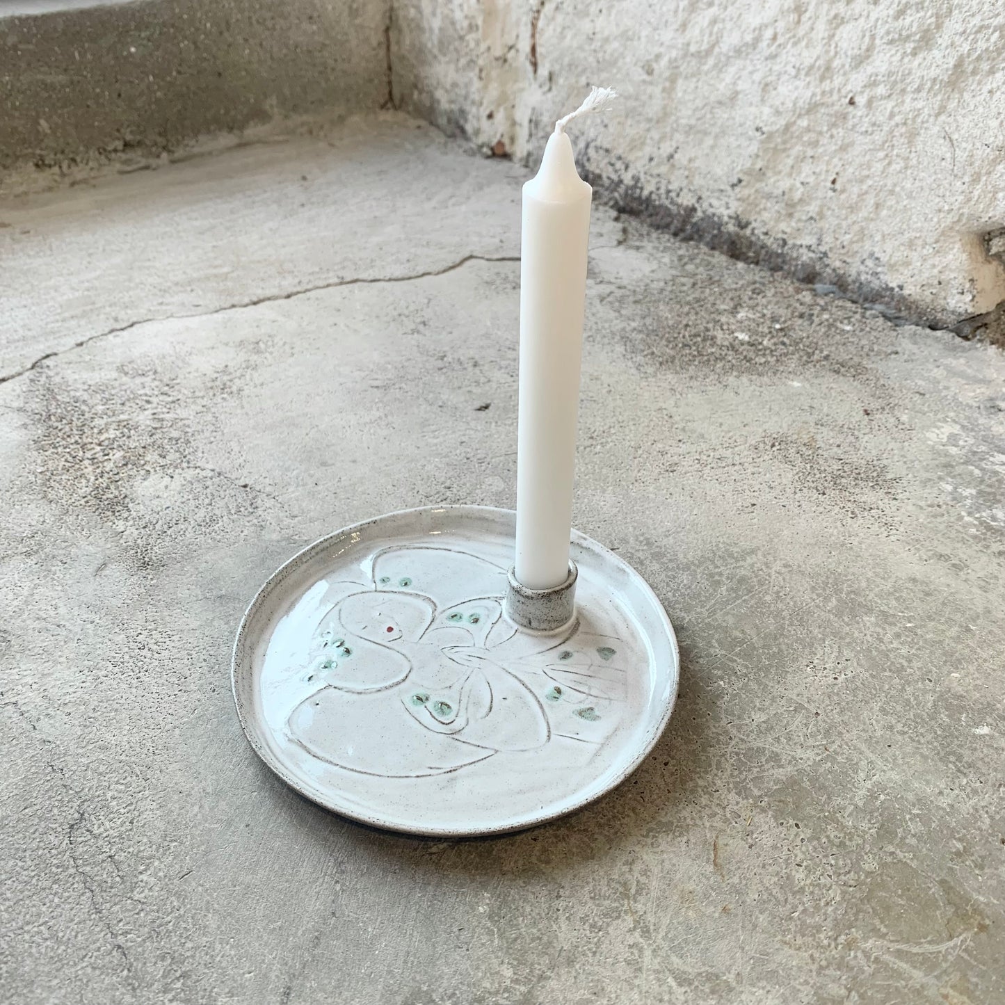 Enkeli-kynttilälautanen