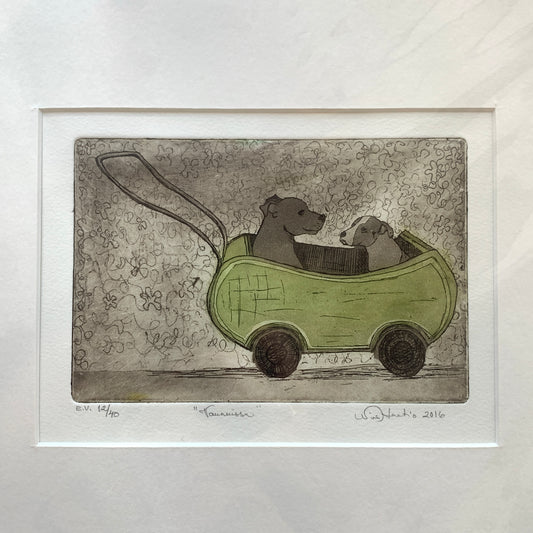 Vaunuissa, Nina Haatio