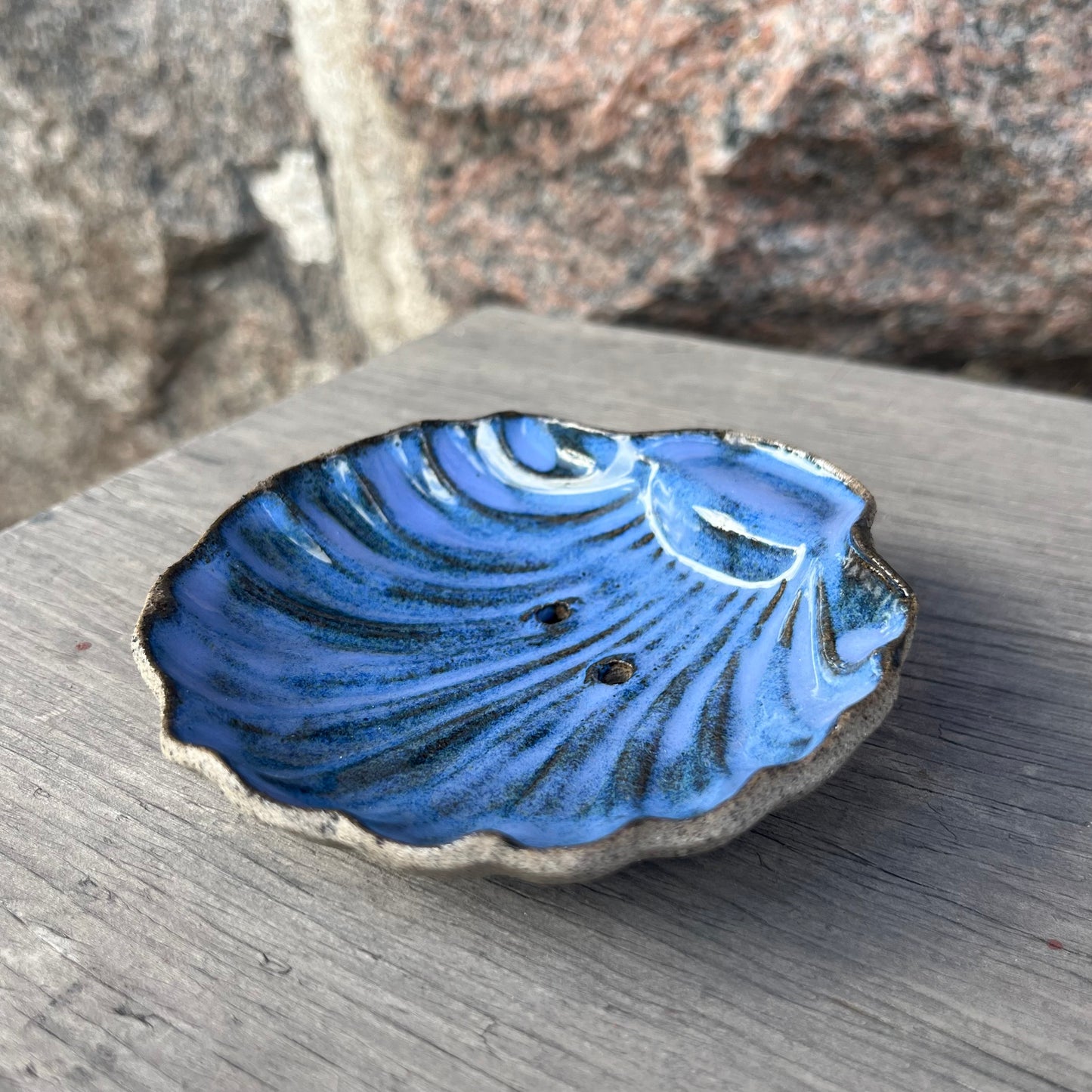 Simpukka saippualautanen