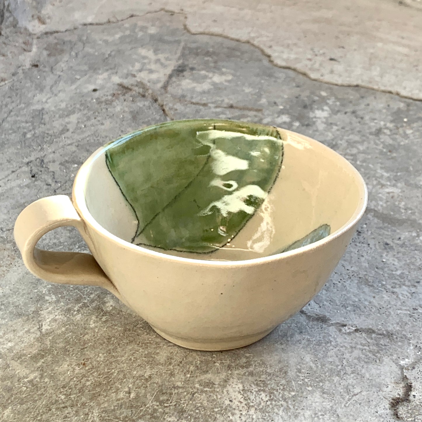 Muki Cappuccino - Kukka