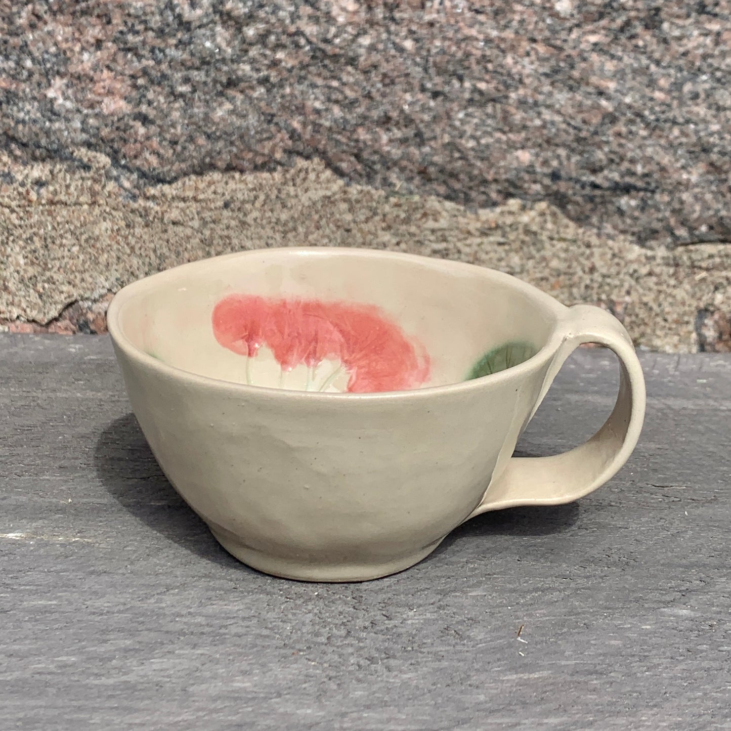 Muki Cappuccino - Pelargonia