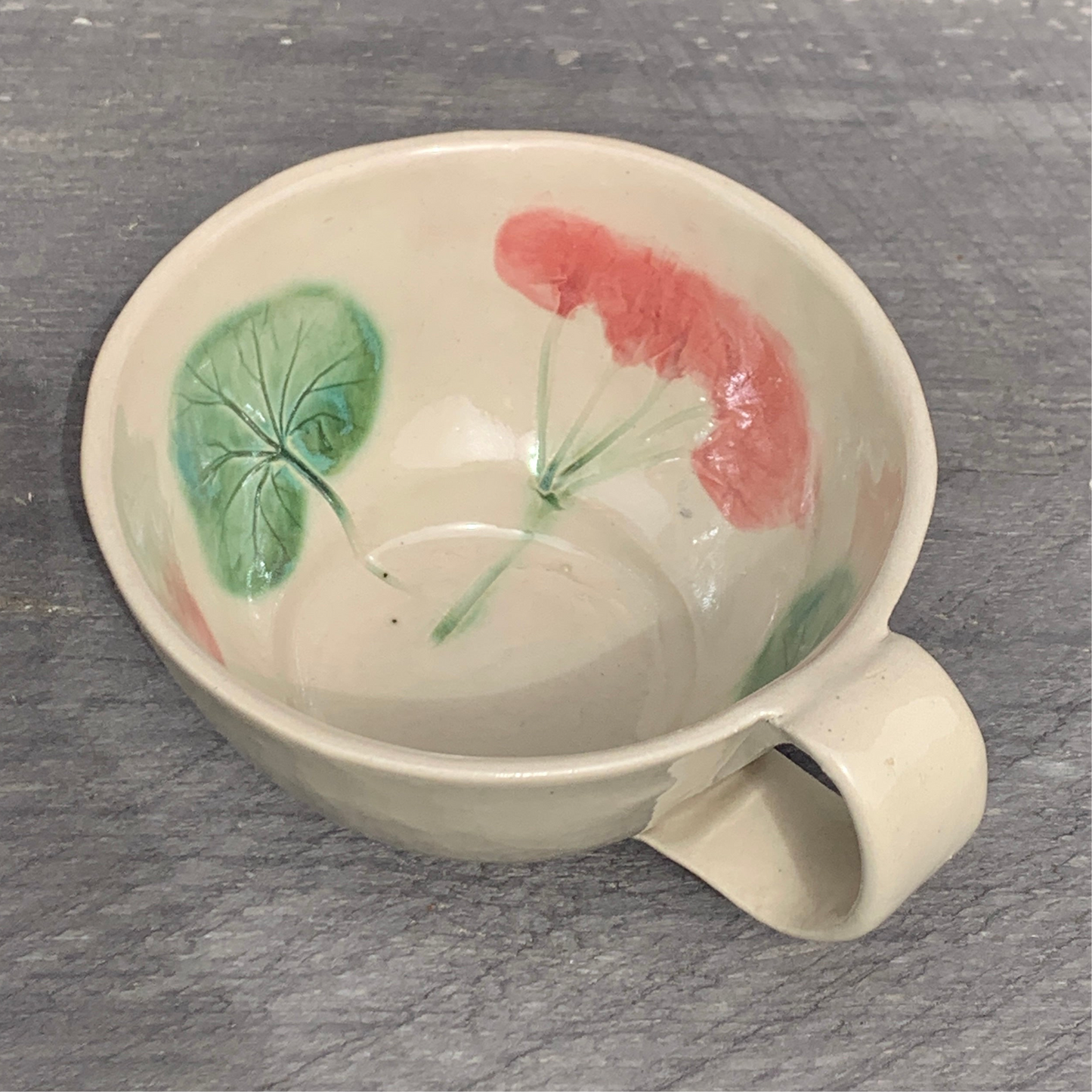 Muki Cappuccino - Pelargonia
