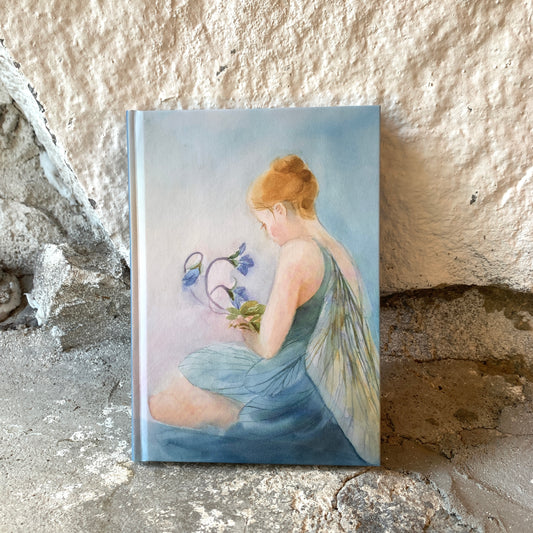 Muistikirja - Keiju ja sinivuokot