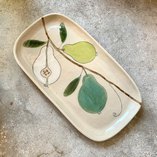 Tarjoilulautanen - Päärynä