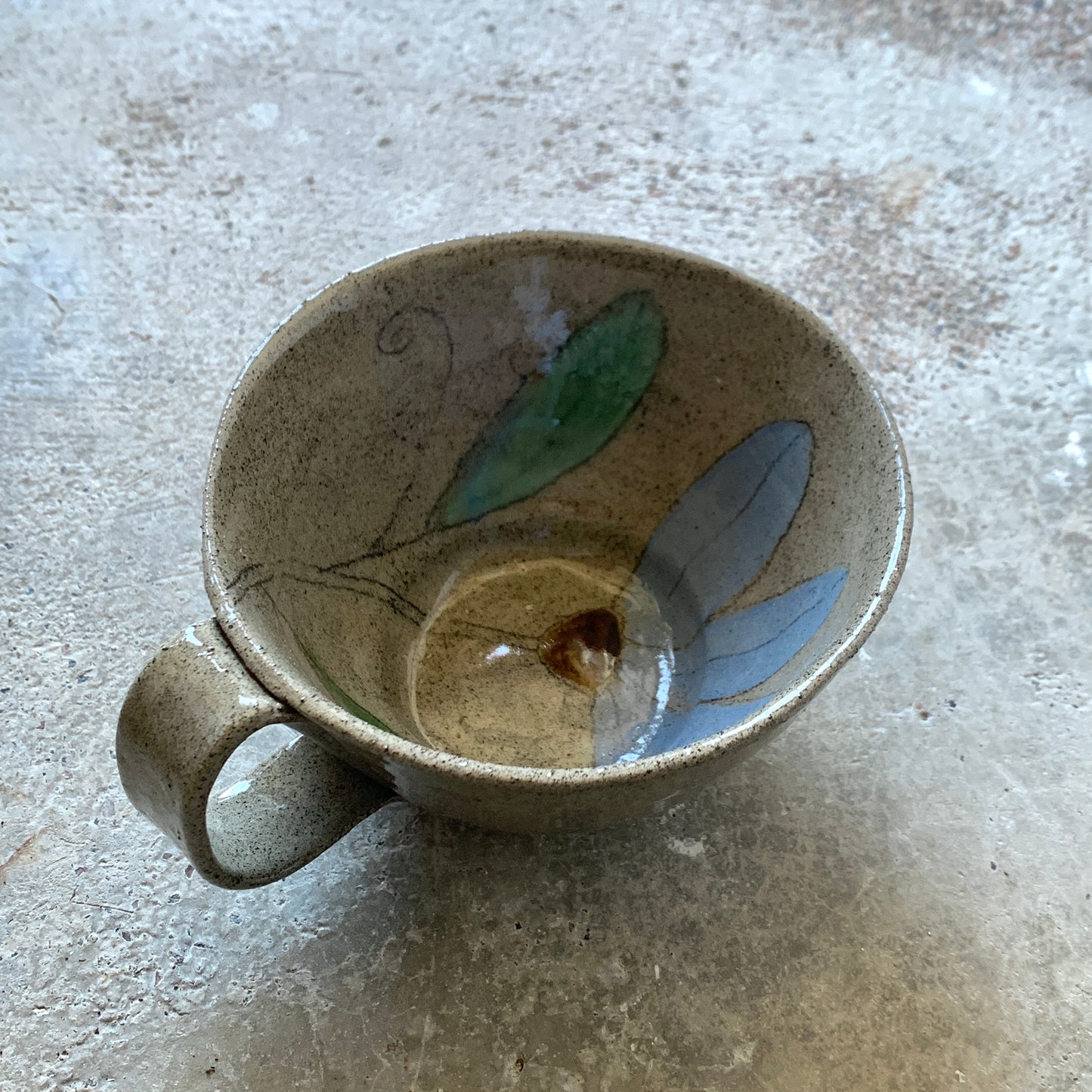 Muki Cappuccino - Kukka