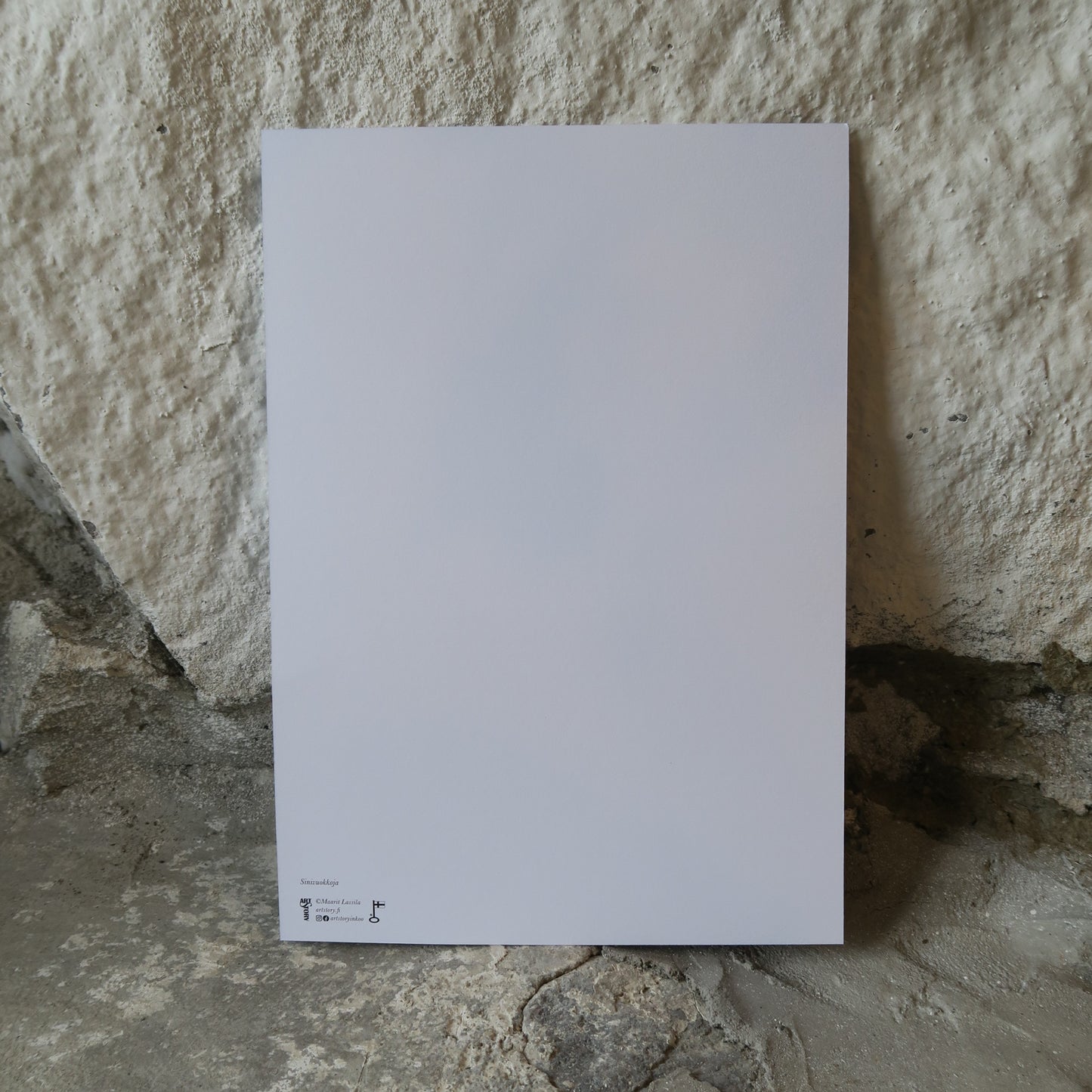 Kortti - Sinivuokkoja A4