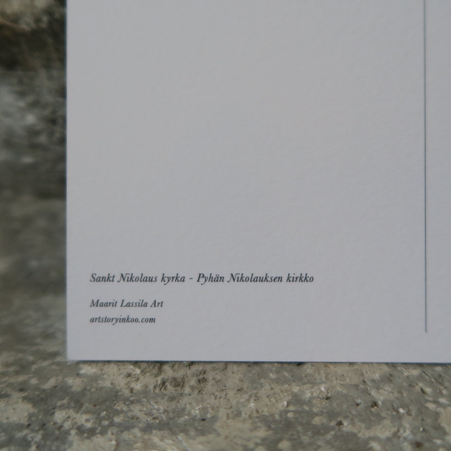 Kortti - Pyhän Nikolauksen kirkko