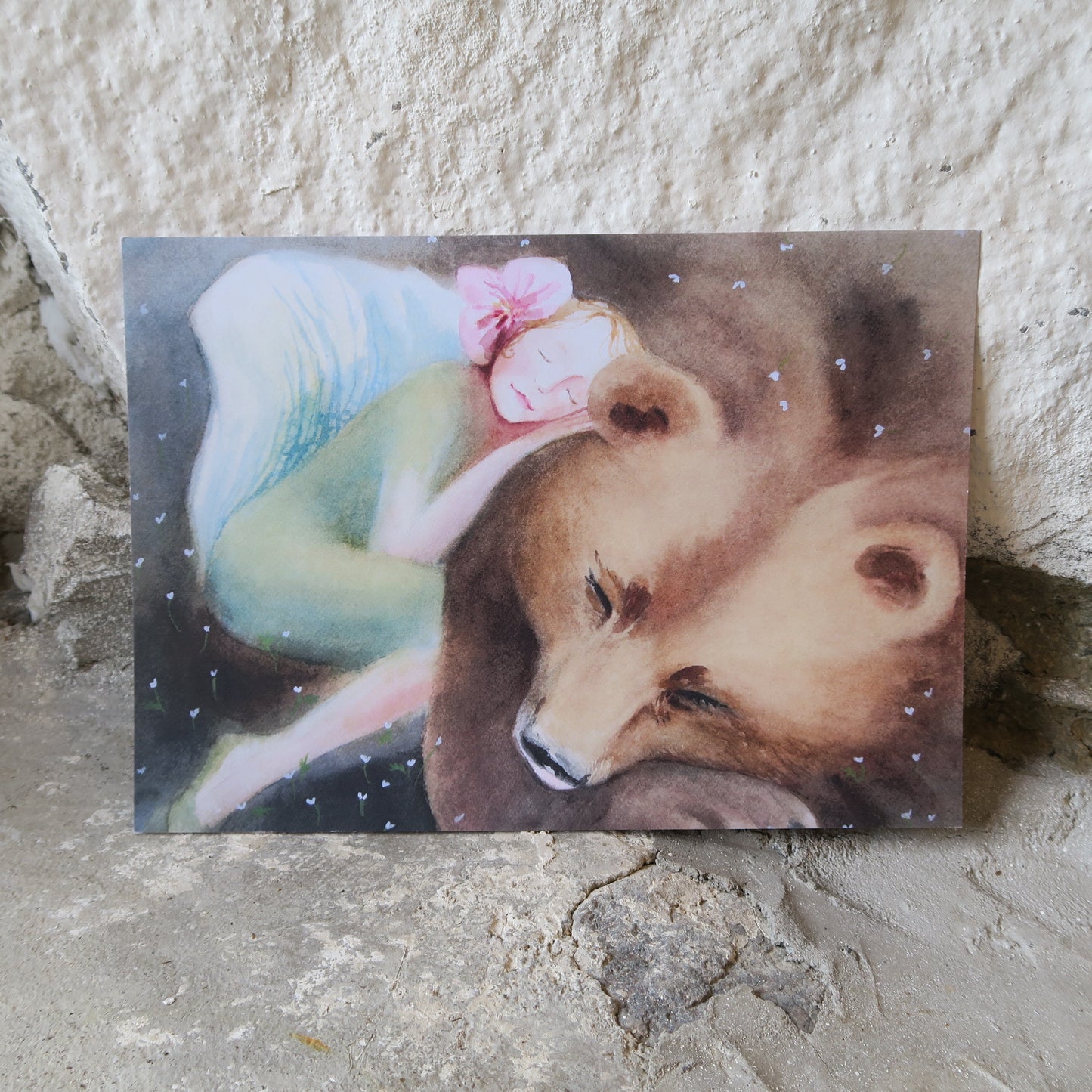 Kortti - Keiju ja karhu A4