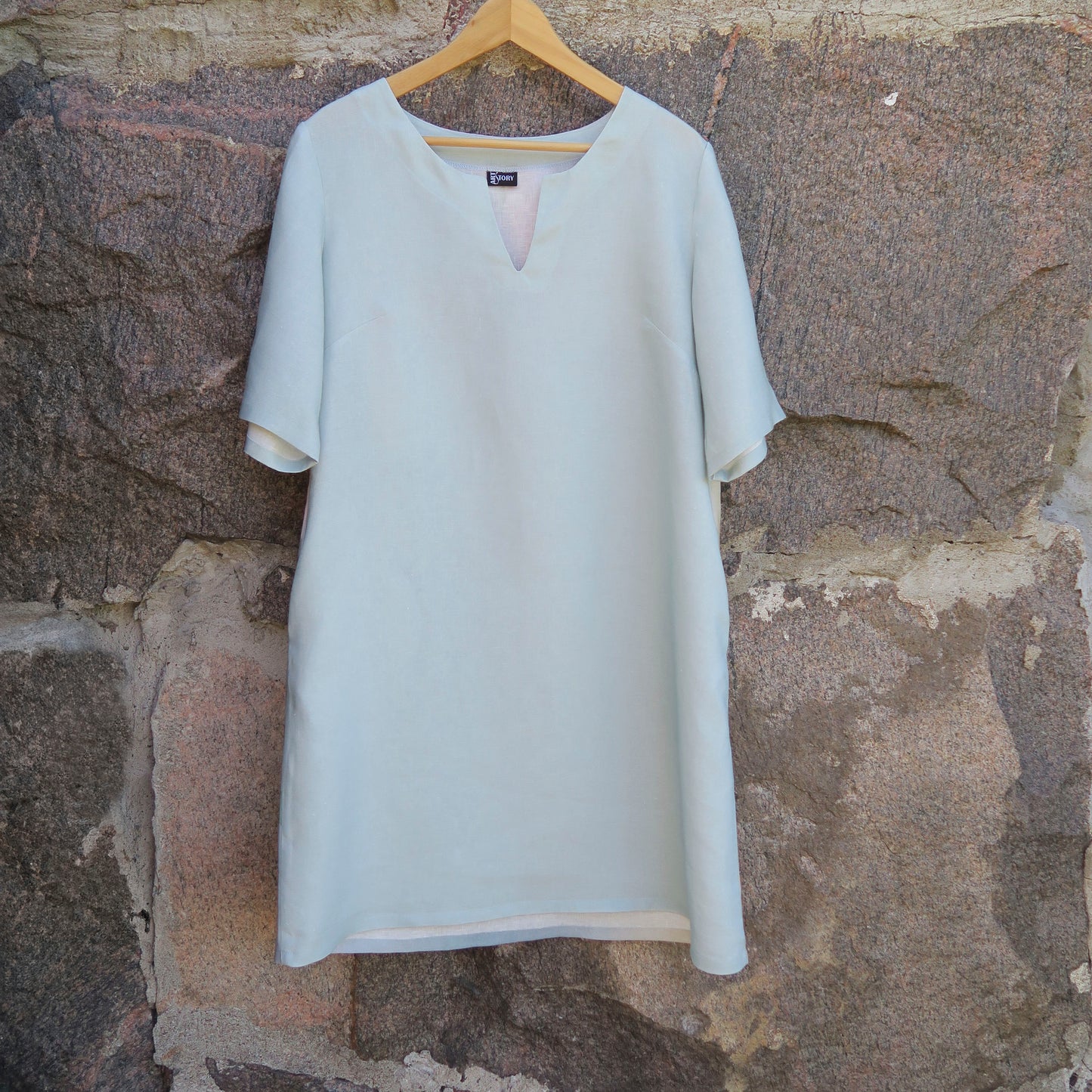 Pellavamekko Jeanne D'Arc malli 2