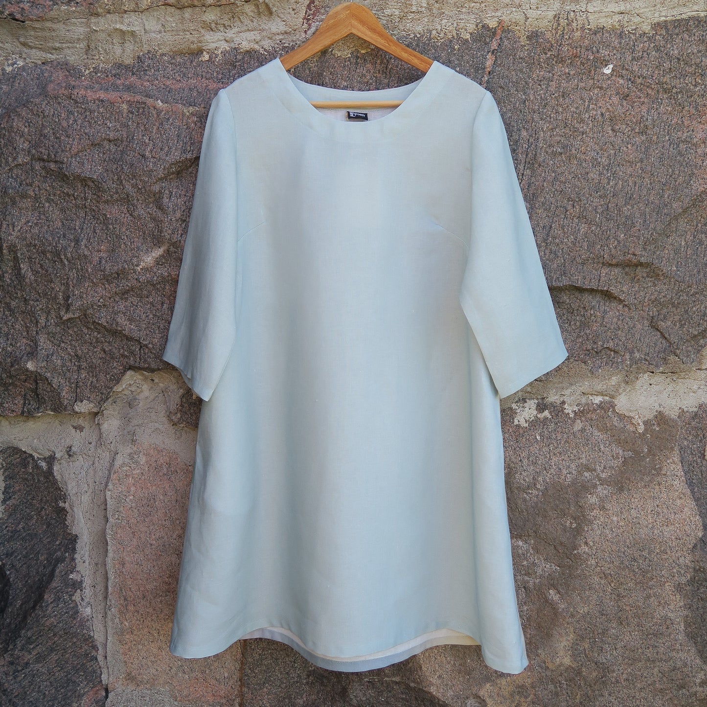 Pellavamekko Jeanne D'Arc malli 1