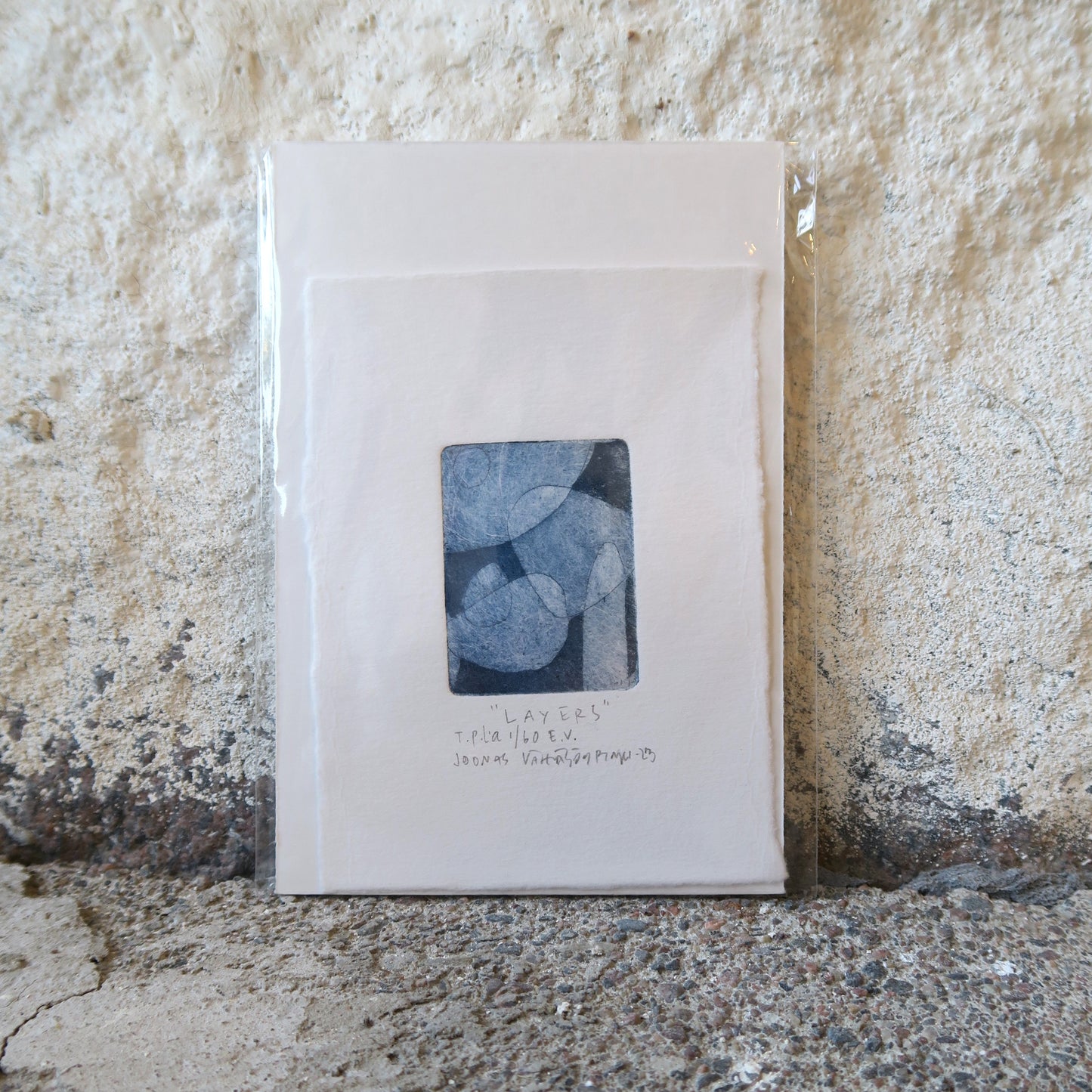 Layers 1/60, Joonas Vähäsöyrinki, taidegrafiikan vedos