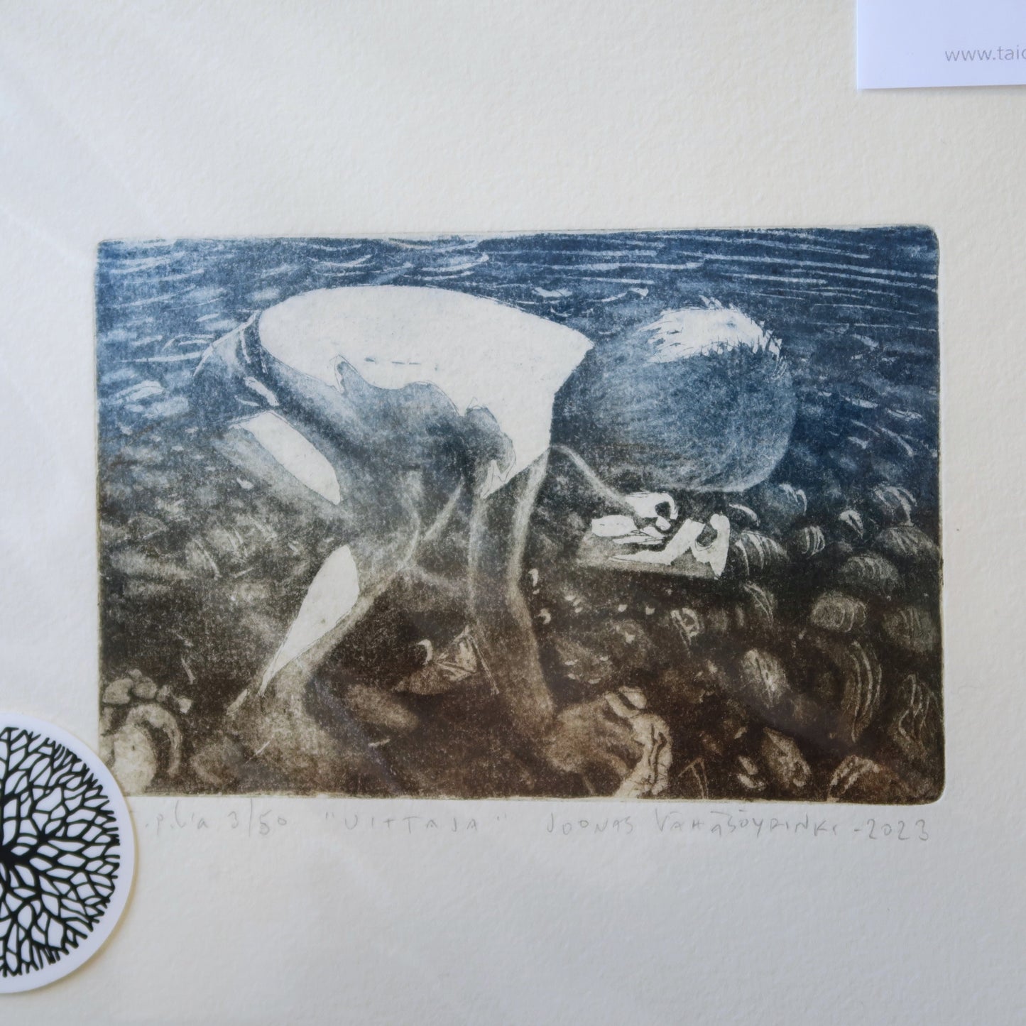 Uittaja 3/50, Joonas Vähäsöyrinki, taidegrafiikan vedos