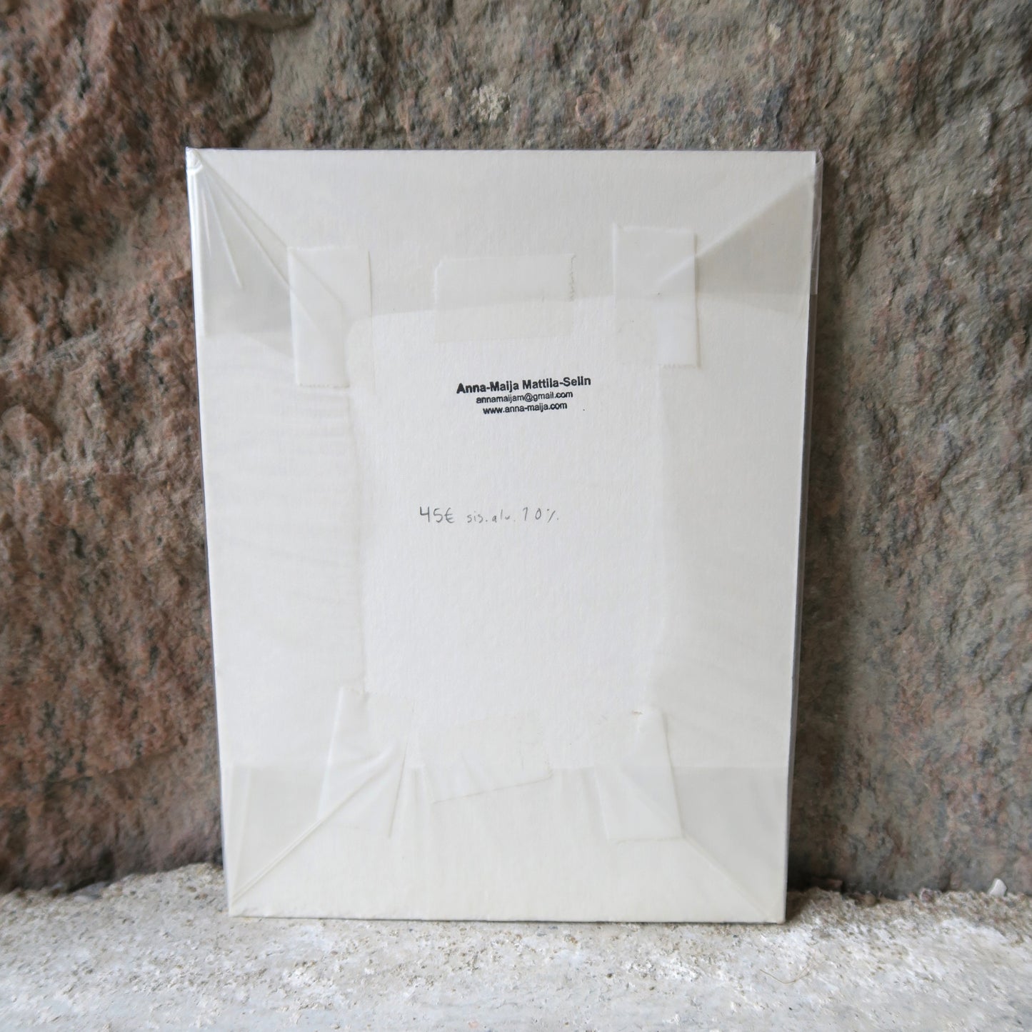 Pallo pallonen, 8/60, Anna-Maija Mattila-Selin, taidegrafiikan vedos