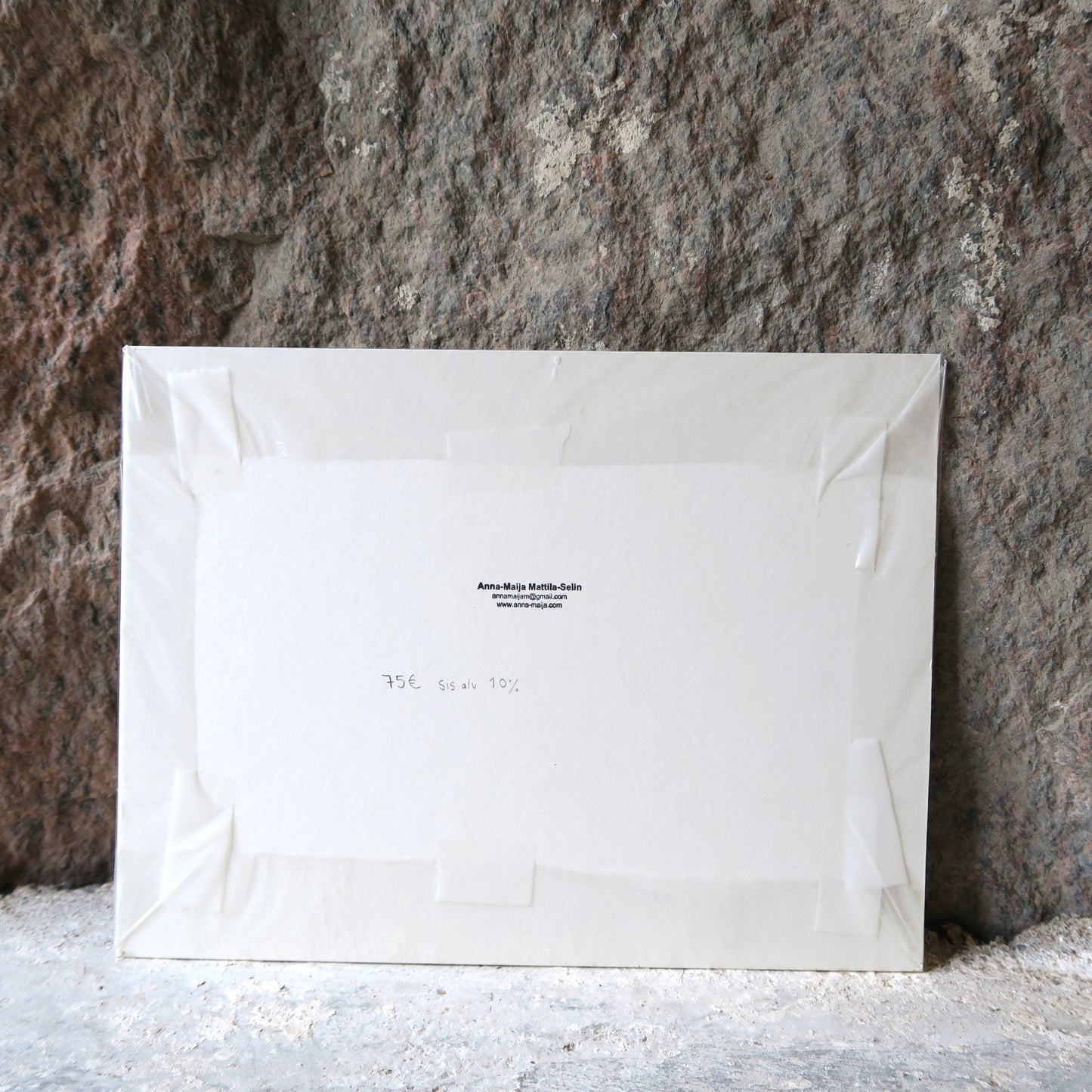 Tontut, 2/50, Anna-Maija Mattila-Selin, taidegrafiikan vedos