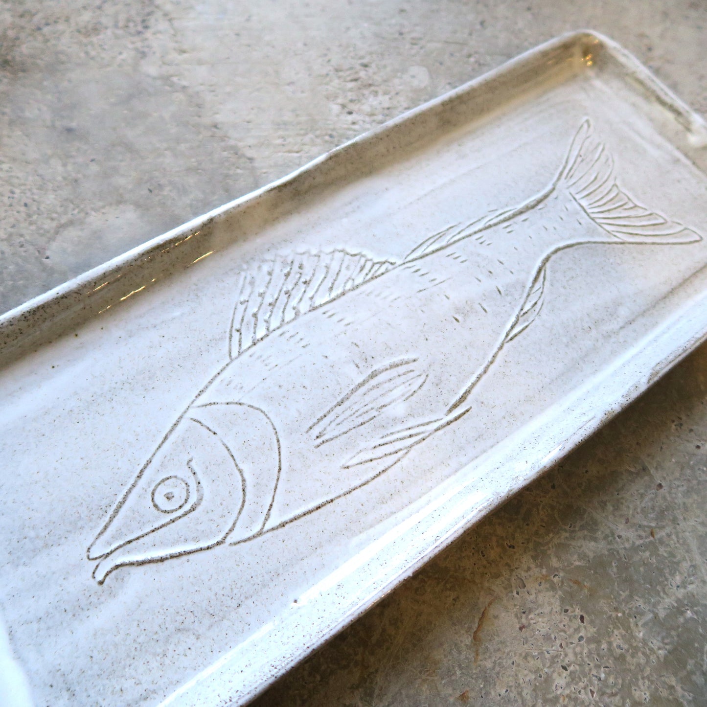 Tarjoilulautanen - Kala