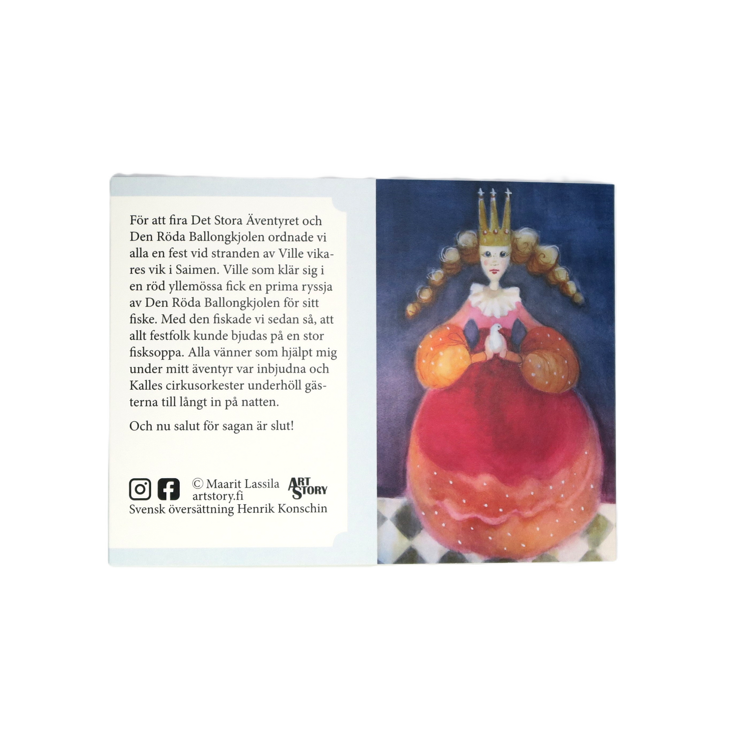 Saga - Maja och den röda ballongkjolen