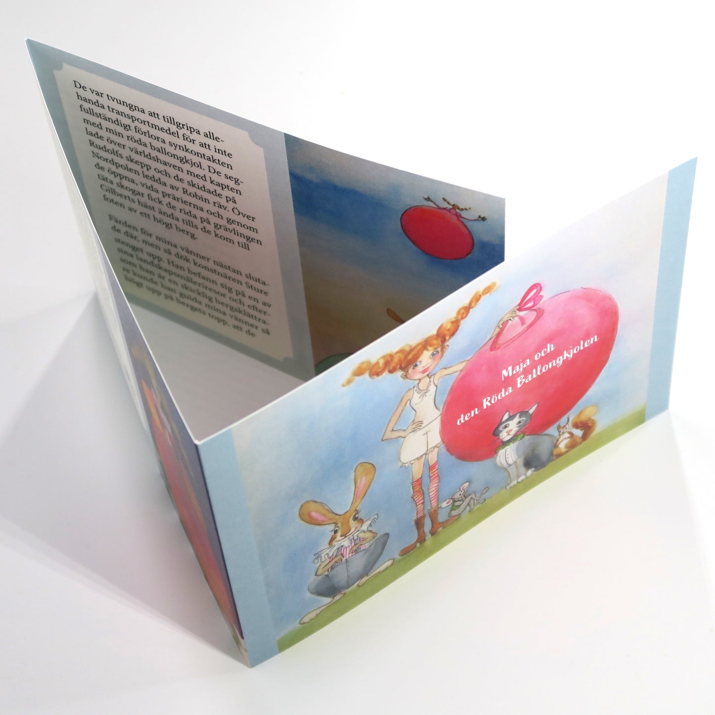 Saga - Maja och den röda ballongkjolen