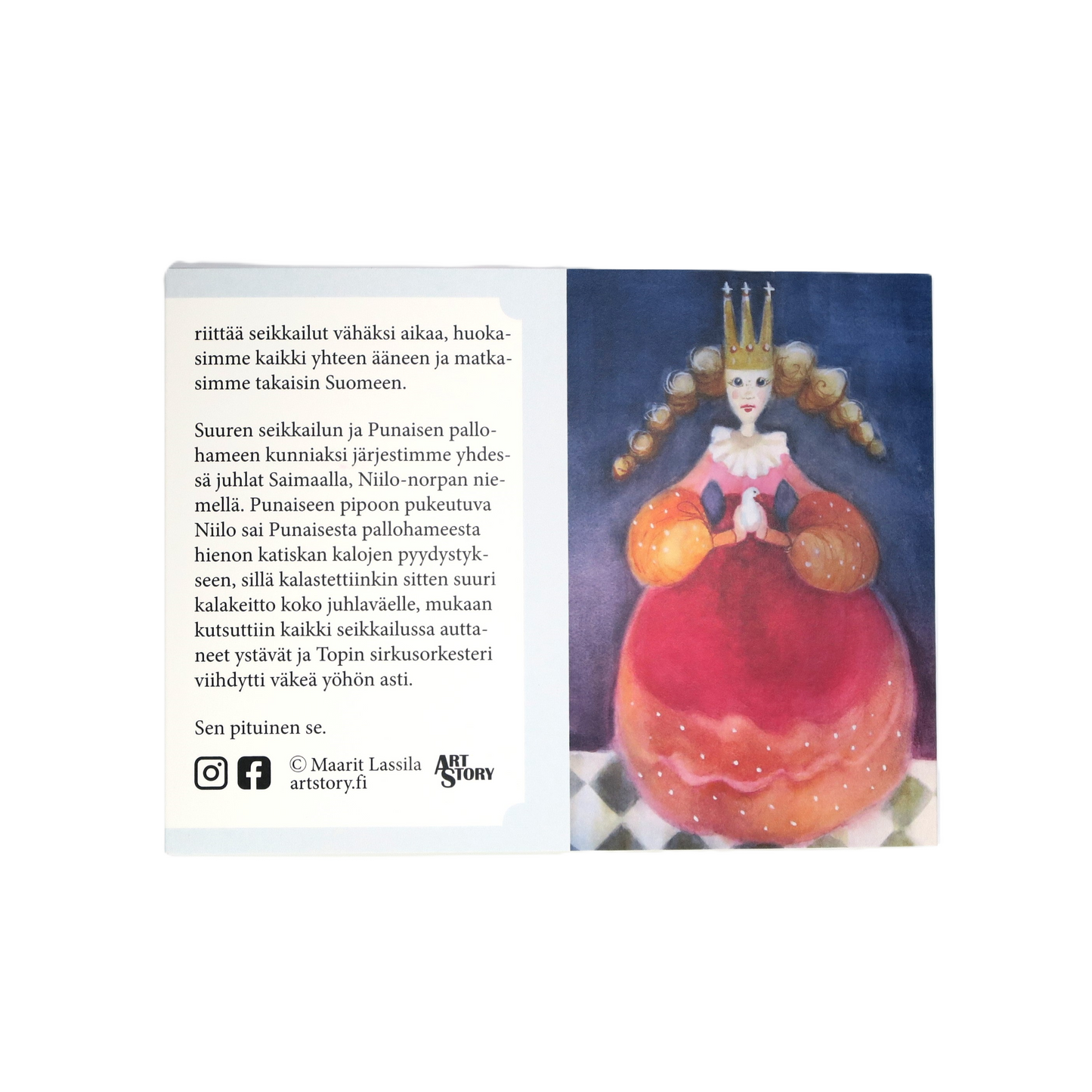 Satu - Maikki ja punainen pallohame