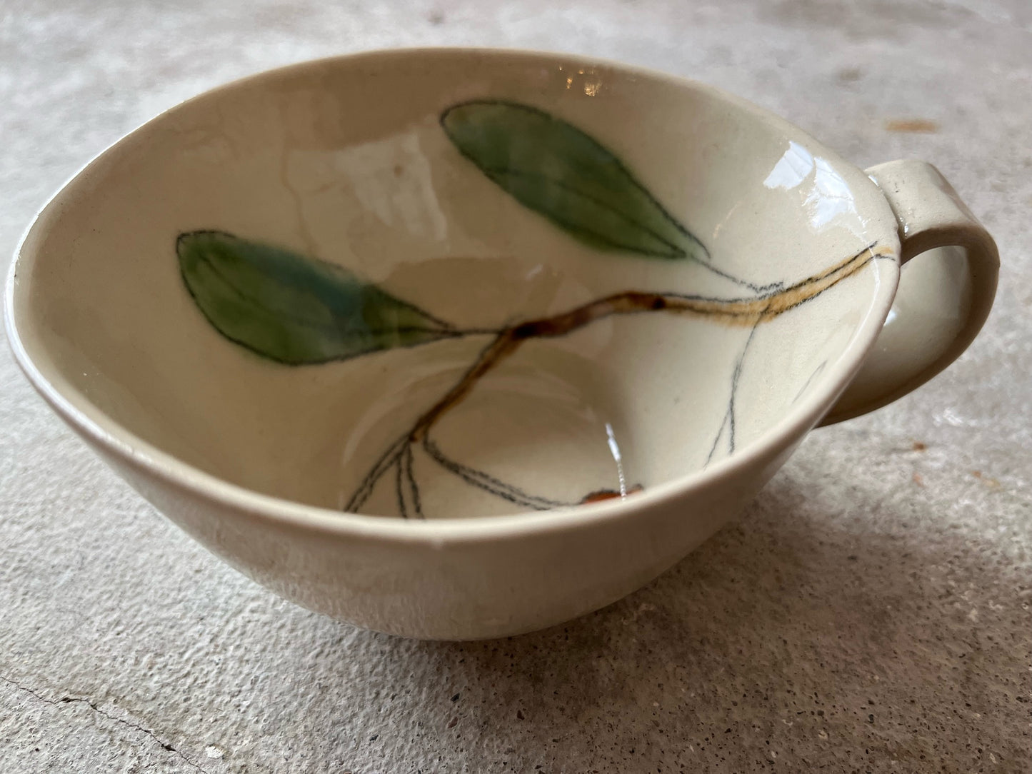 Cappucino- kuppi Kirsikka