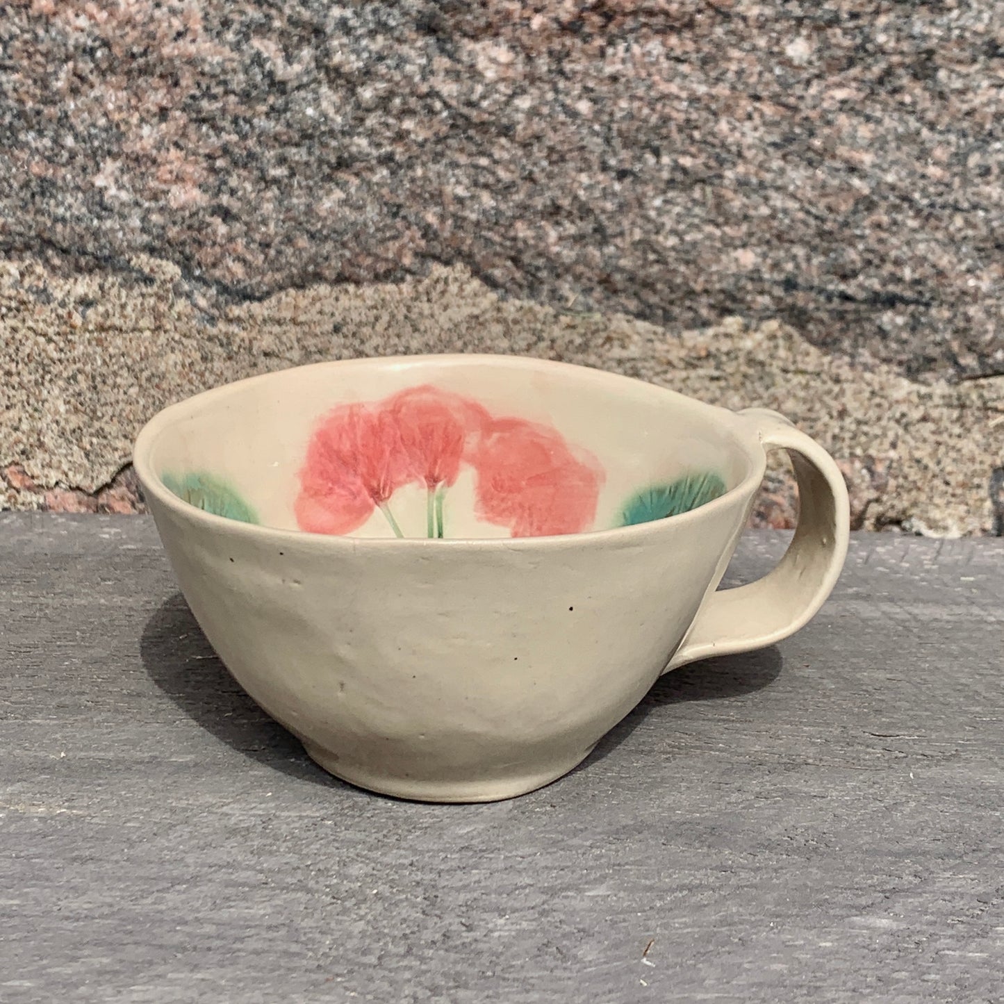 Muki Cappuccino - Pelargonia