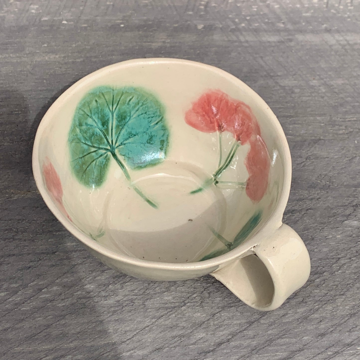 Muki Cappuccino - Pelargonia