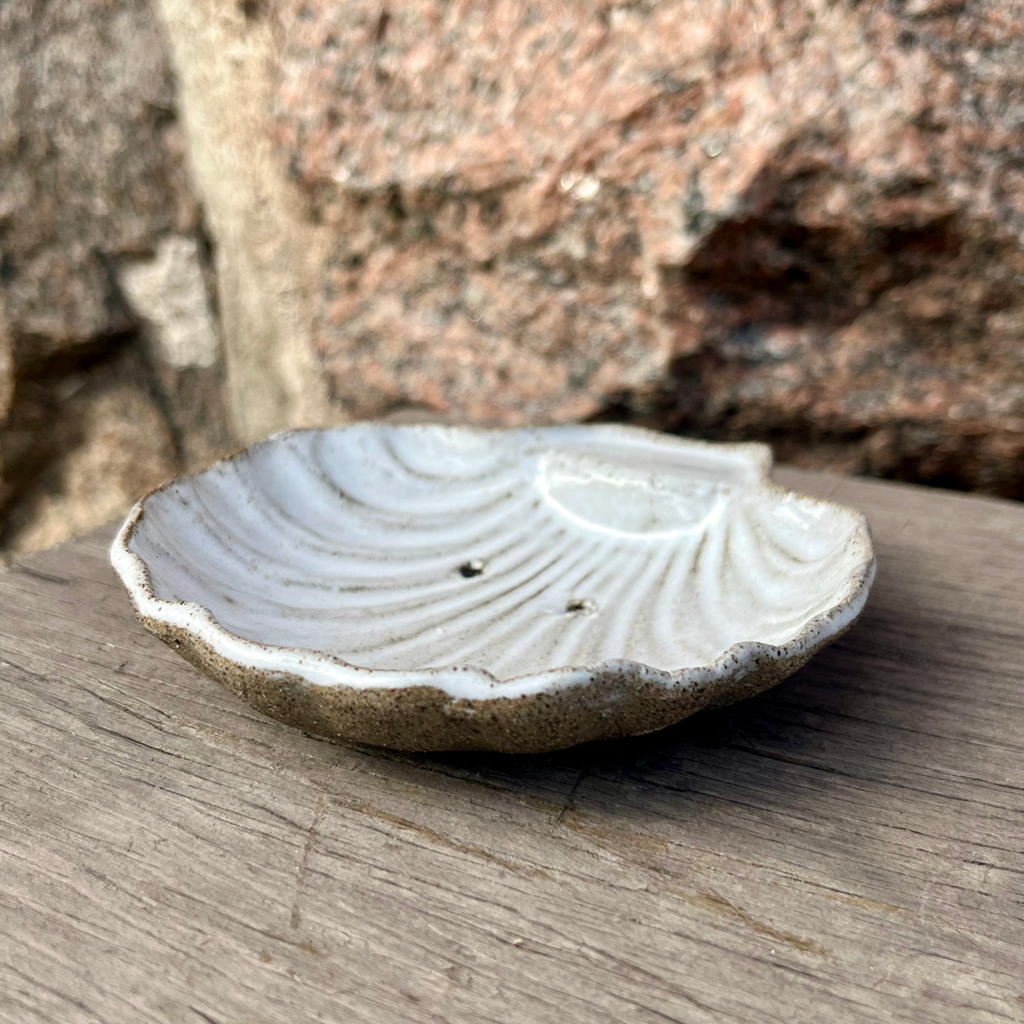 Simpukka saippualautanen