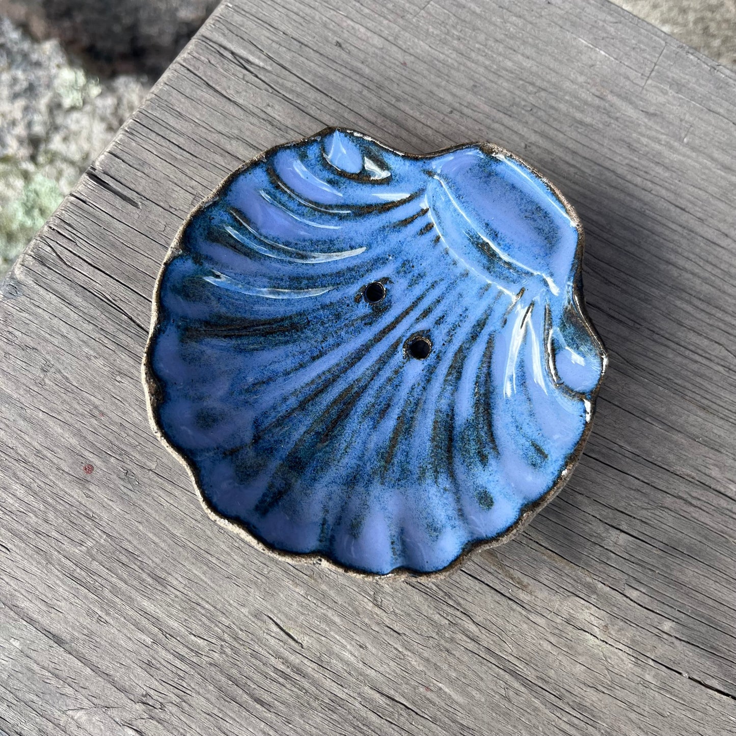 Simpukka saippualautanen