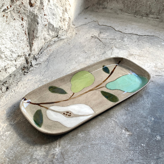 Päärynä-tarjoilulautanen 36,5 cm