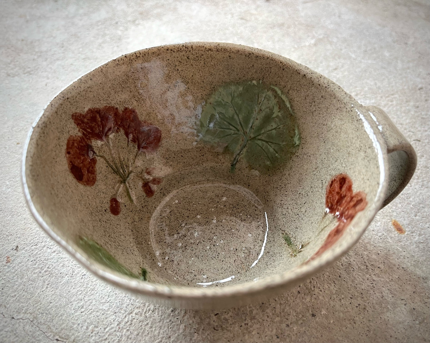 Pelargonia cappucino-kuppi